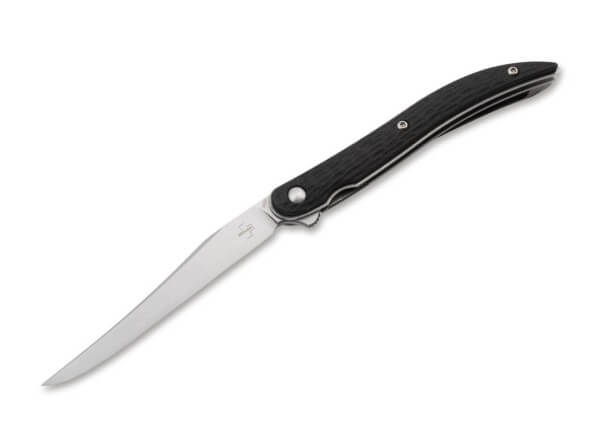 Pocket Knife, Black, Flipper, Linerlock, VG-10, G10