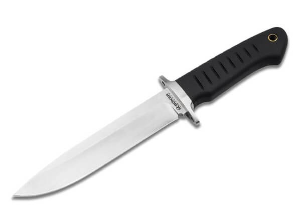Fixed Blade Knives, Black, Fixed, 440B, TPR