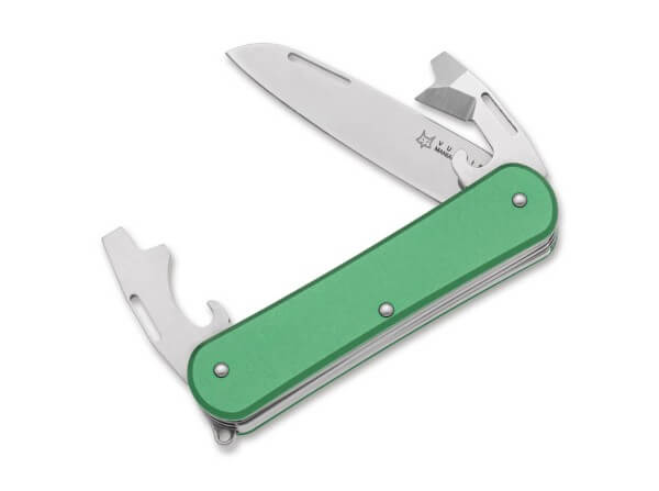 Pocket Knives, Green, Nail Nick, Slipjoint, N690, Aluminum