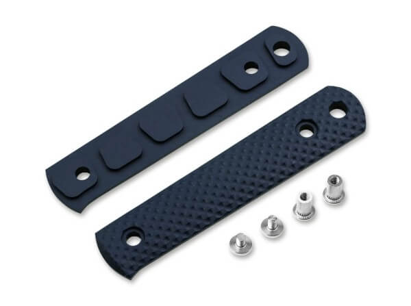 BFF Packlite Handle Scales Richlite Blue Pyramid
