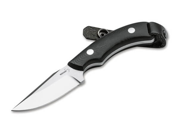 Fixed Blade Knives, Black, 440C, G10