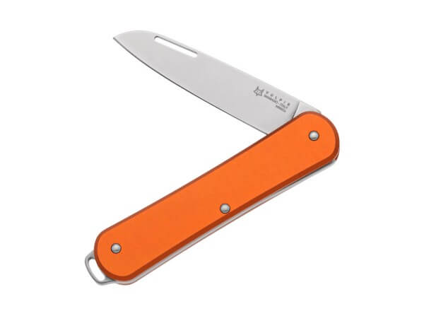 Pocket Knives, Orange, Nail Nick, Slipjoint, N690, Aluminum