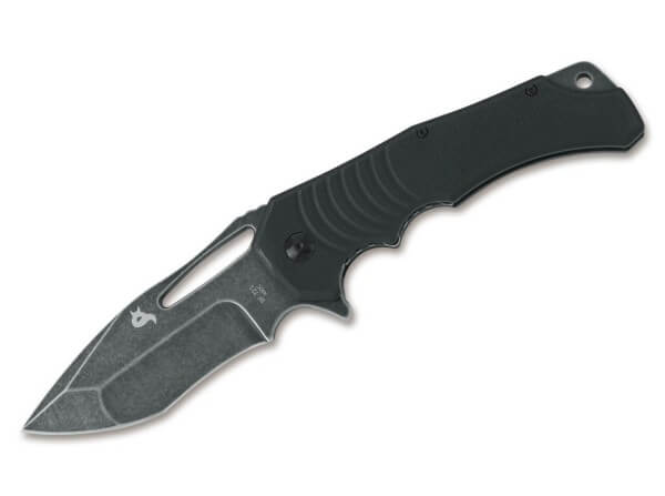 Pocket Knives, Black, Flipper, Linerlock, 440C, G10