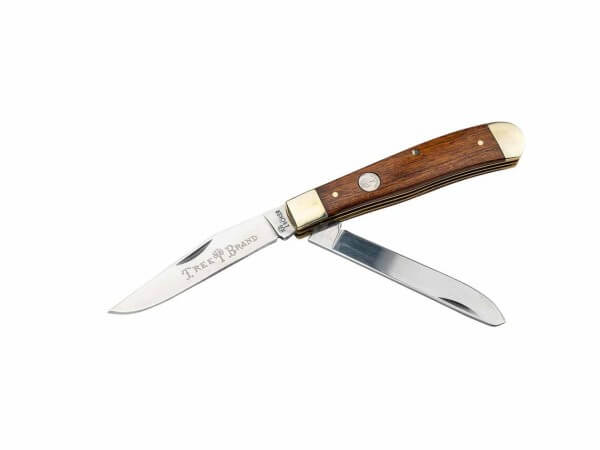 Pocket Knives, Brown, Nail Nick, Slipjoint, D2, Tulip Wood