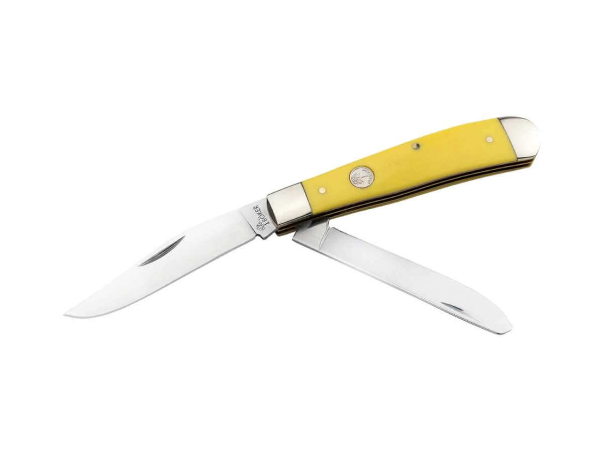 Boker Germany Treebrand Mini Trapper Yellow Delrin | Boker USA