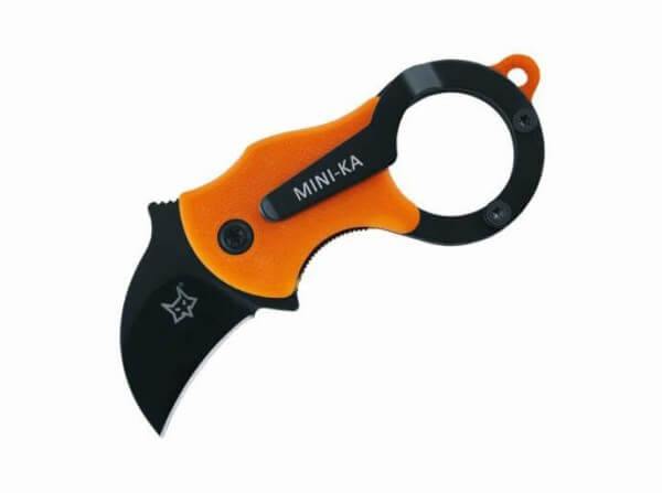 Pocket Knife, Orange, Linerlock, 4116, FRN
