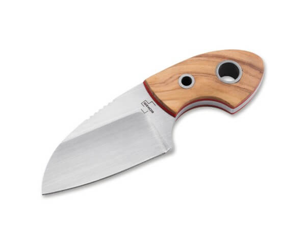 Fixed Blade Knives, Brown, Fixed, D2, Olive Wood