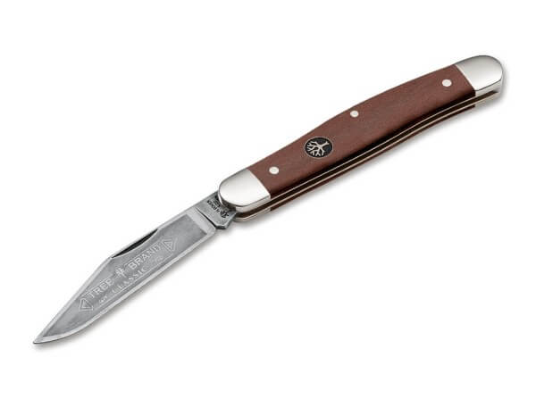 Pocket Knife, Brown, Nail Nick, Slipjoint, C75, Plum Wood