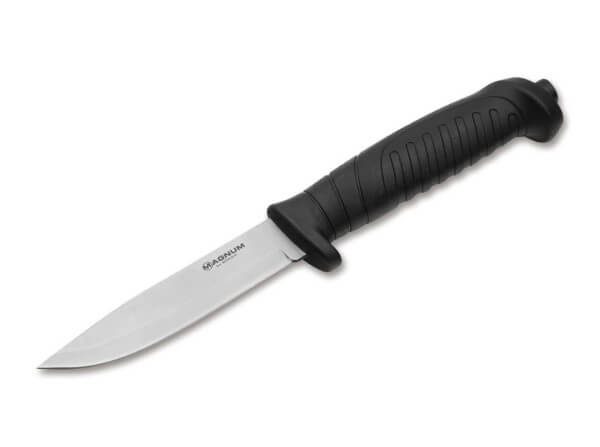 Fixed Blade, Black, 420A, Synthetic
