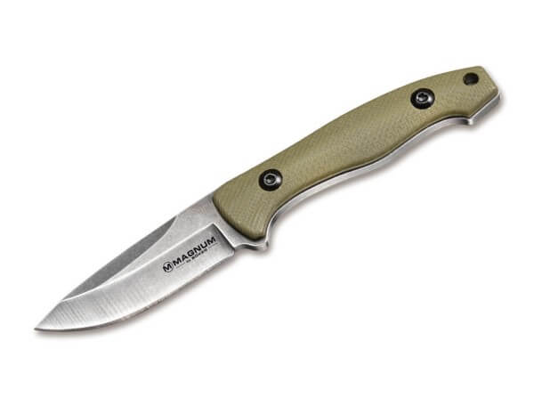 Fixed Blade Knives, Green, 440A, G10