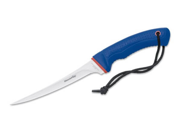 Fixed Blade Knives, Blue, Fixed, 420C, Polypropylene