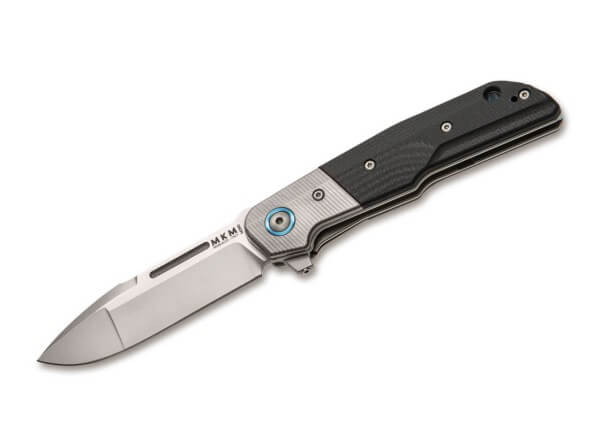 Pocket Knife, Black, Linerlock, M390, G10