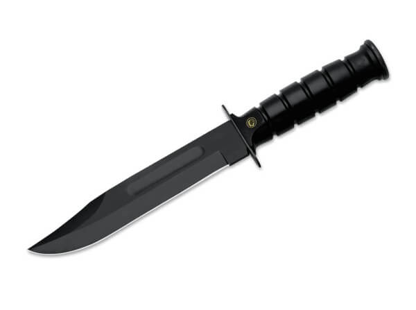Fixed Blade Knives, Black, Fixed, C70, ABS