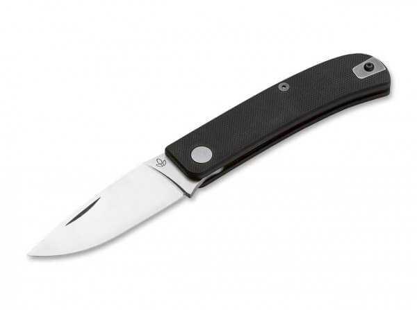 Pocket Knives, Black, Nail Nick, Slipjoint, 14C28N, G10