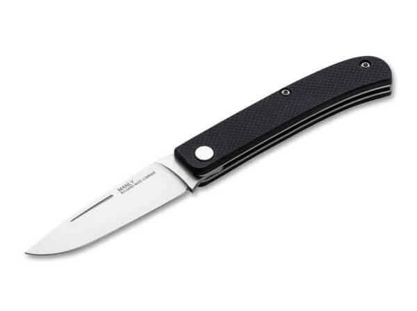 Pocket Knife, Black, Nail Nick, Slipjoint, CPM-154, G10