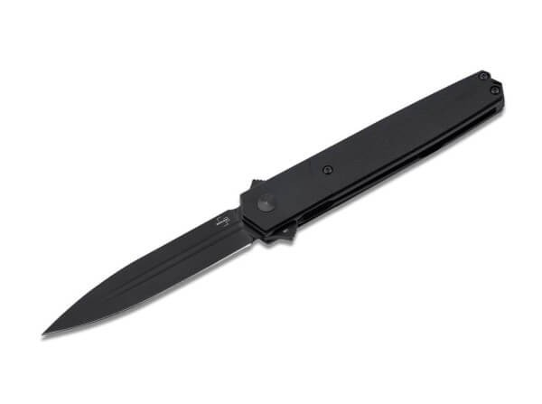 Pocket Knives, Black, Flipper, Linerlock, 154CM, G10