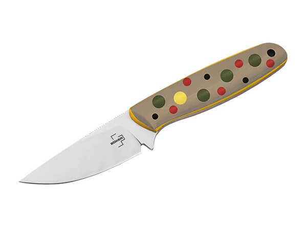 Fixed Blade Knives, Multicolored, VG-10, G10