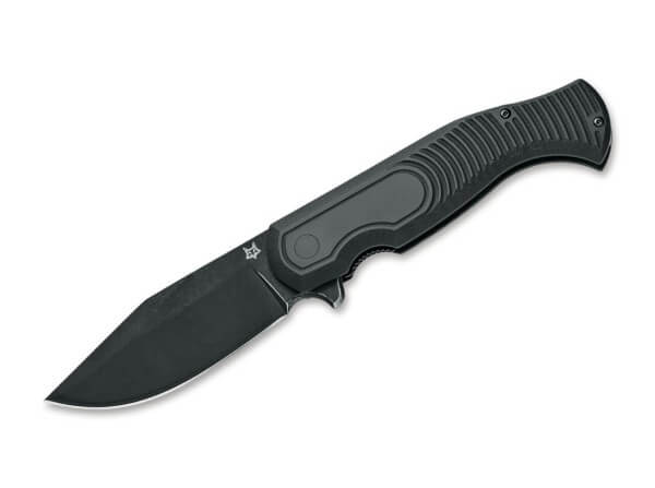 Pocket Knife, Black, Flipper, Linerlock, D2, G10