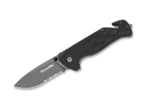 Pocket Knife, Black, Thumb Stud, Linerlock, 440C, G10
