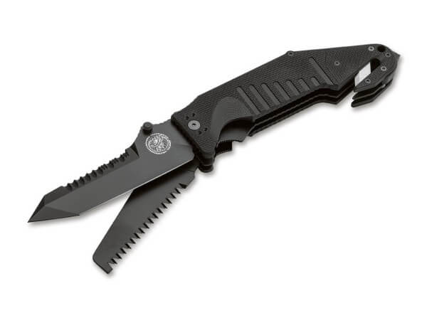 Pocket Knife, Black, Thumb Stud