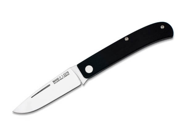 Pocket Knives, Black, Nail Nick, Slipjoint, D2, G10