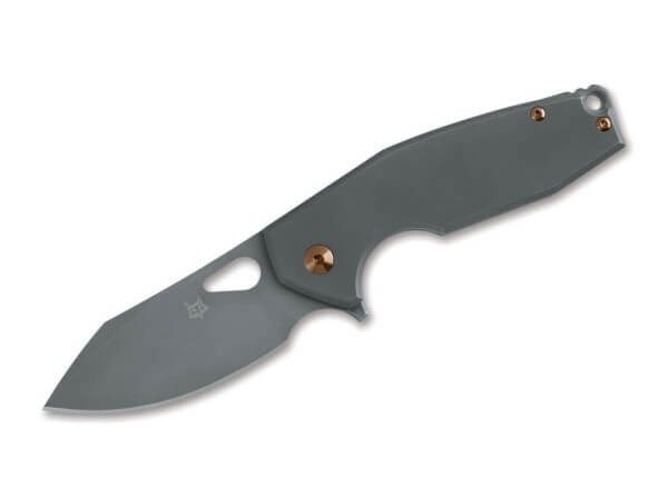 Pocket Knife, Grey, Flipper, Framelock, CPM-S-90V, Titanium