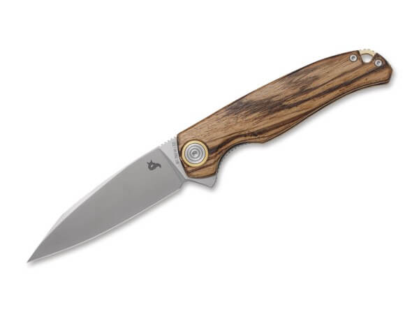 Pocket Knives, Brown, Flipper, Linerlock, D2, Noble Wood