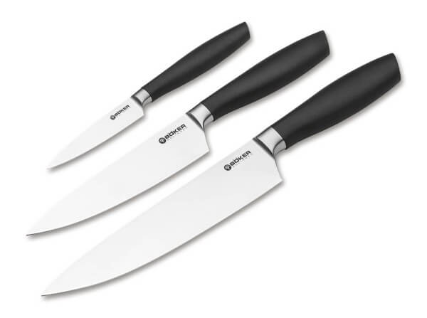 Kitchen Knife, Black, X50CrMoV15, Synthetic