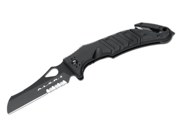 Pocket Knife, Black, Thumb Hole, Linerlock, N690, Forprene