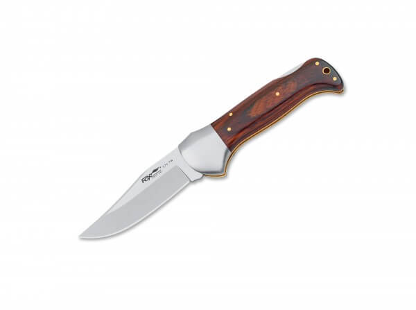 Pocket Knife, Brown, No, Backlock, N690, Pakka Wood