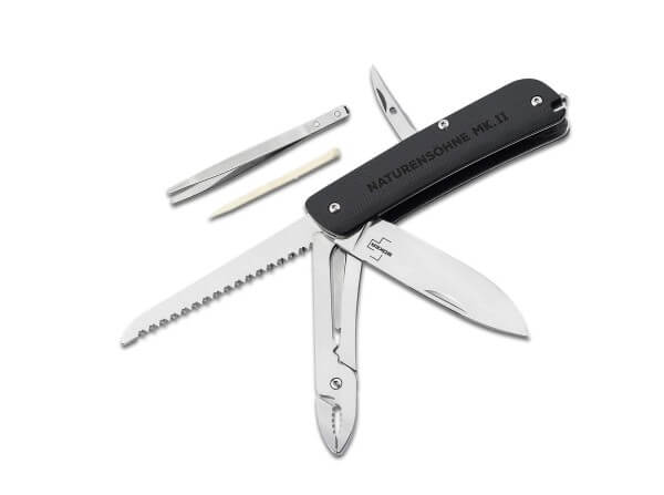 Pocket Knives, Black, Slipjoint, G10