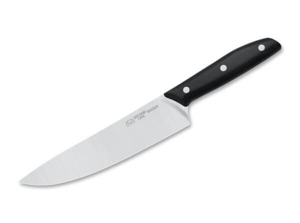 Kitchen Knife, Black, X50CrMoV15, POM