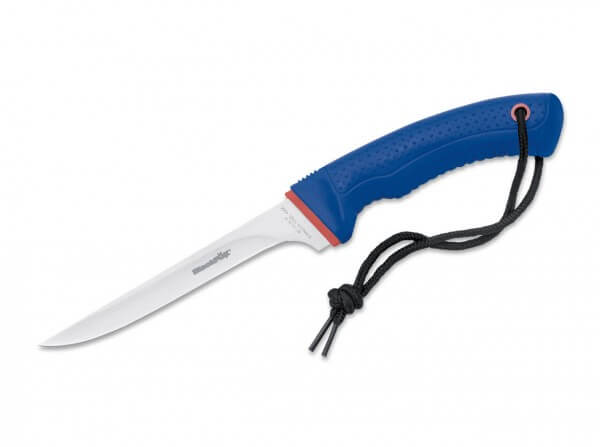 Fixed Blade, Blue, Fixed, 420C, Polypropylene