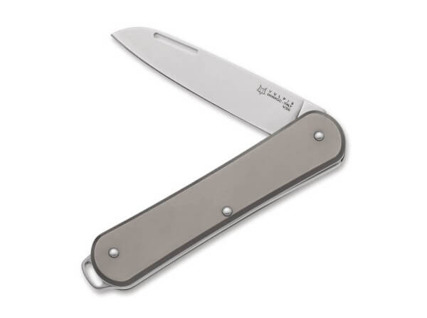 Pocket Knives, Grey, Nail Nick, Slipjoint, M390, Titanium