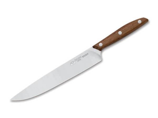 Kitchen Knife, Brown, X50CrMoV15, Walnut Wood