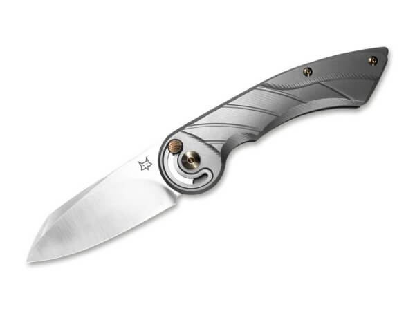 Pocket Knife, Silver, Fingers Safe, Fingers Safe, M390, Titanium