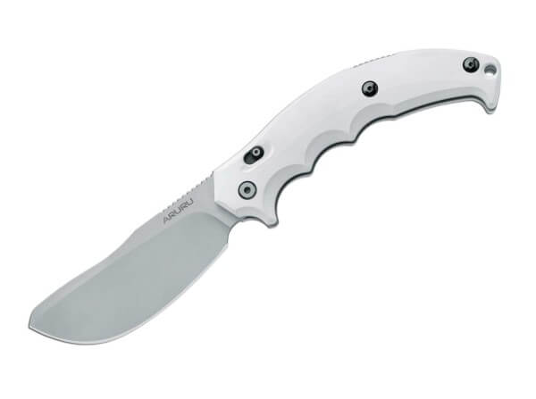Pocket Knife, White, No, Backlock, N690, HPL