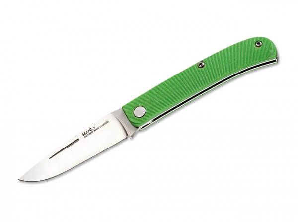 Pocket Knife, Green, Nail Nick, Slipjoint, CPM-154, G10