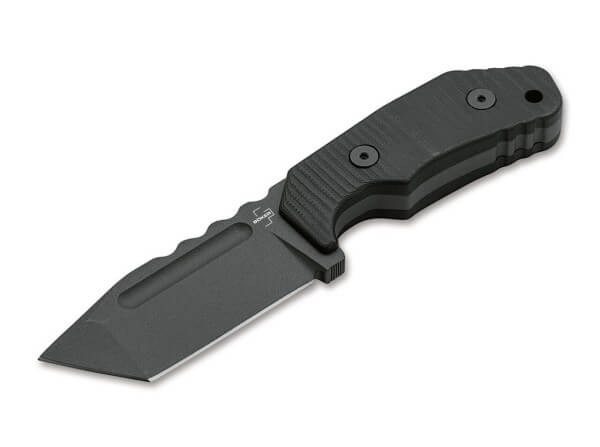 Fixed Blade Knives, Black, D2, G10