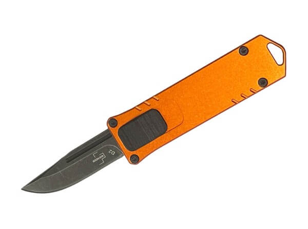 Pocket Knife, Orange, OTF, D2, Aluminum