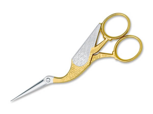 Scissors, Gold, Stainless Steel, Stainless Steel