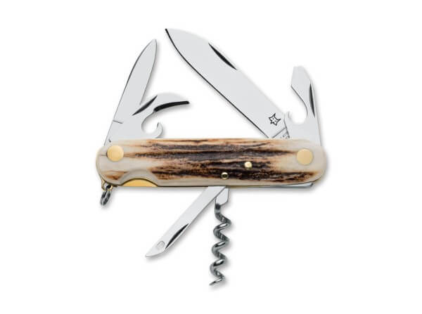 Pocket Knives, Brown, Nail Nick, Slipjoint, M390, Stag