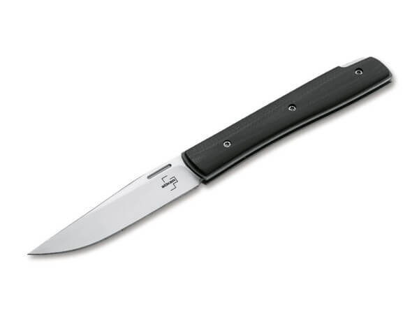 Pocket Knife, Black, Nail Nick, Backlock, VG-10, G10