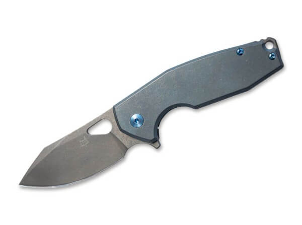 Pocket Knife, Blue, Flipper, Framelock, CPM-S-90V, Titanium