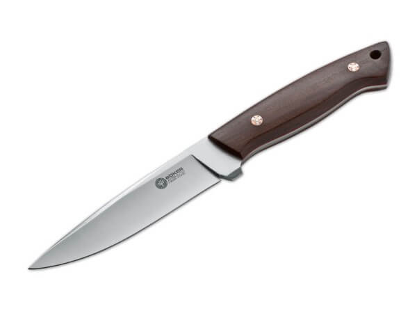 Fixed Blade Knives, Brown, N695, Guayacan Wood