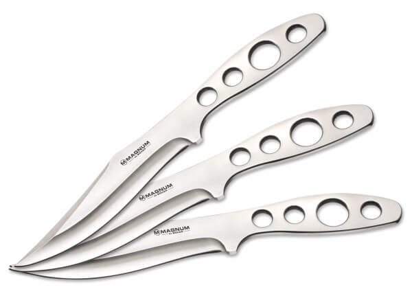 Throwing Knife, Silver, 420, Steel