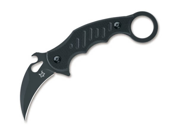 Fixed Blade Knives, Black, Fixed, N690, G10