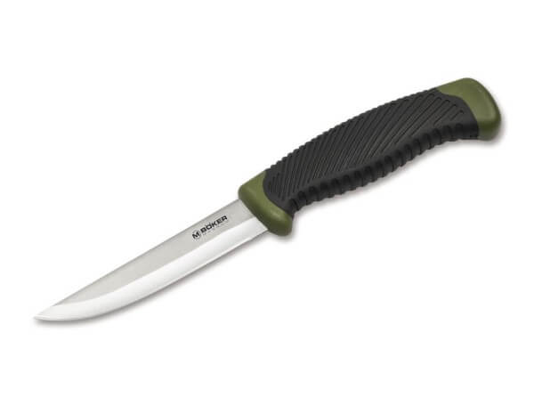 Fixed Blade Knives, Olive, 420, Synthetic