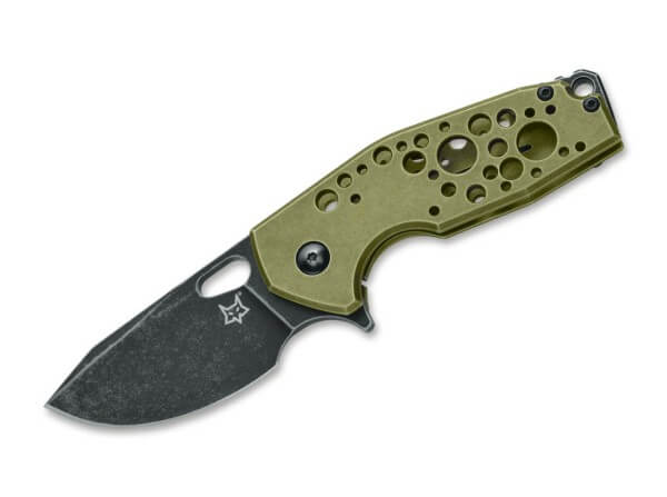 Pocket Knives, Olive, Flipper, Framelock, N690, Aluminum