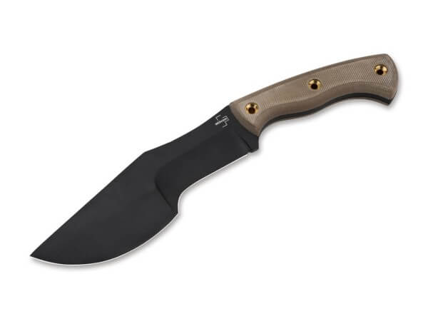 Fixed Blade Knives, Brown, 1095, Micarta